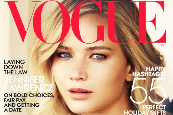 Jennifer Lawrence cover issue Vogue US Desember 2015 (vogue)