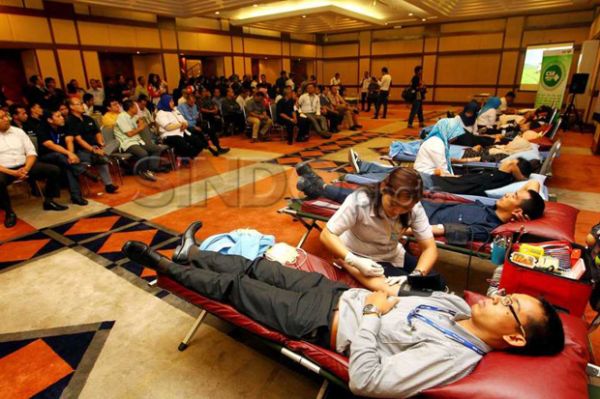 MNC Group bersama PMI menggelar kegiatan donor darah, MNC Love Donation.