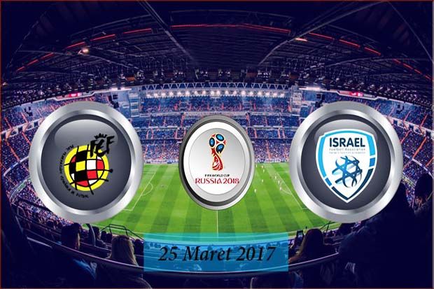Jadwal siaran langsung Kualifikasi Piala Dunia 2018 Spanyol vs Israel. (Foto-arenasbobet)