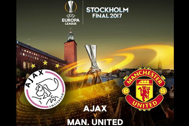 Prediksi skor Ajax vs Manchester United Final Liga Europa 25-5-2017. (Foto-thefootballprogrammeshop)