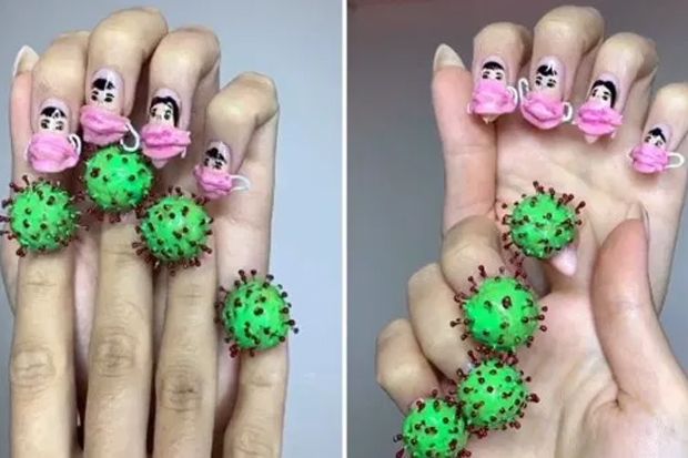 8. "Coronavirus Nail Art: The Latest Trend in Self-Expression" - wide 9