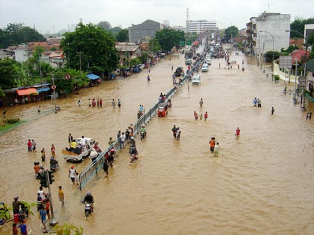 6000 KK jadi korban banjir di Tangerang