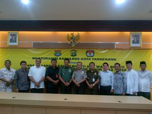 4 Cabup Tangerang tandatangani kesepakatan kampanye damai