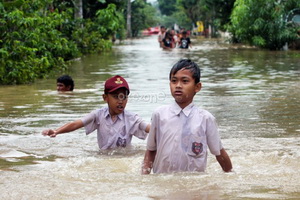 12 jam lagi, banjir kiriman sampai Jakarta