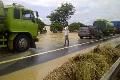 Banjir, Tol Tangerang-Merak macet puluhan kilometer