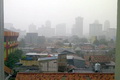 Sebagian wilayah Jakarta mulai diguyur hujan