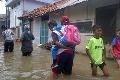 Hujan deras, perumahan elit di Bogor kebanjiran