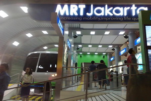 24 tahun mangkrak, Jokowi lanjutkan proyek MRT