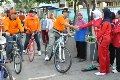 Naik sepeda, Wakil Wali Kota Jaktim blusukan