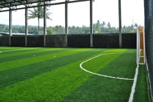 Lapangan futsal di Karawaci disegel Satpol PP