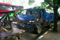 3 mobil terlibat tabrakan karambol di Tangerang