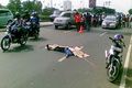 Bikers tewas di flyover Ciputat