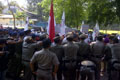 Pilkada Malut, ratusan mahasiswa demo MK