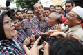 Hadiri HAN, Jokowi berbaur dengan anak-anak