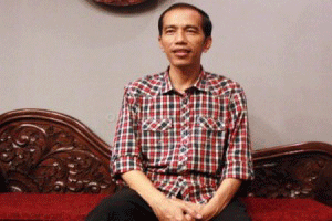 Jokowi: Semua harus gemuk, jangan kayak gubernurnya