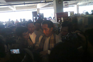 Sambangi Blok G, Jokowi dicecar PKL