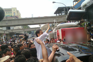 Resmikan Blok G Tanah Abang, Jokowi ingin keramaian