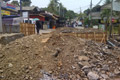 Pembangunan jembatan di Tugu mangkrak
