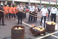 Polres Tangerang musnahkan 71 kg ganja
