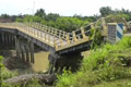 Jembatan amblas, Sudin PU salahkan Kementrian PU