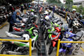 Pasca penertiban, penitipan motor di Stasiun Bogor meningkat