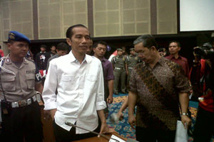 Jokowi pastikan dana hibah sudah cair