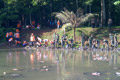 Kritis, ratusan anggota Kodim nyemplung ke danau UI
