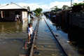 Kebanjiran, Stasiun Kampung Bandan ditutup