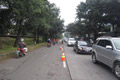 Perbaikan jalan, Polresta Depok berlakukan contraflow