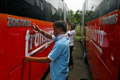 Ahok sebut bus Transjakarta bobrok terbuat dari seng