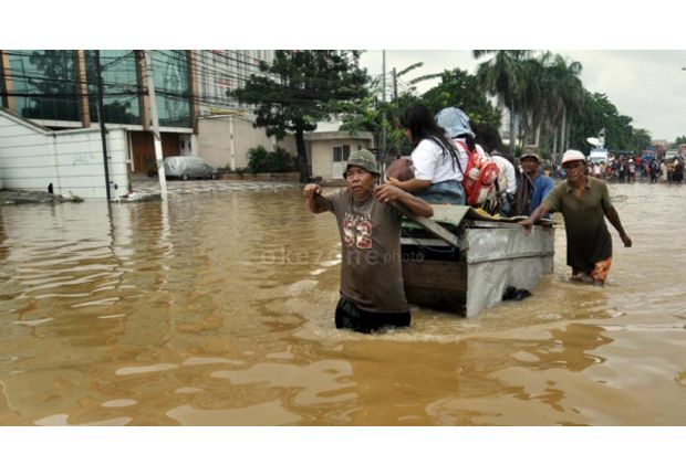 Sembilan wilayah di Tangerang kembali banjir