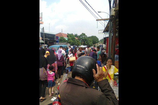 PKL Pasar Minggu kembali ke jalan