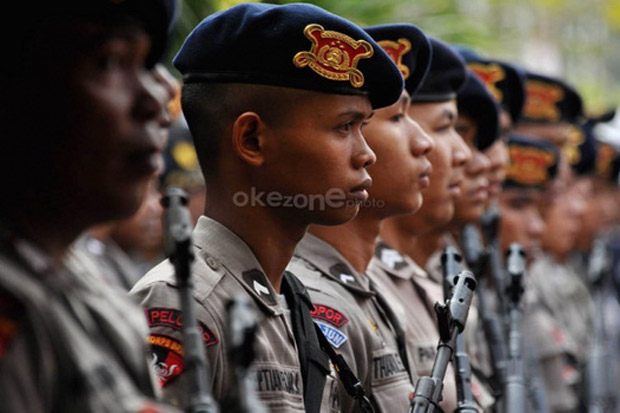 260 Brimob berjaga di Lapas Pemuda Tangerang