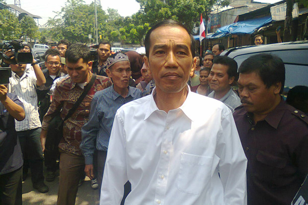 Jokowi cari perhatian di kebakaran Pasar Senen