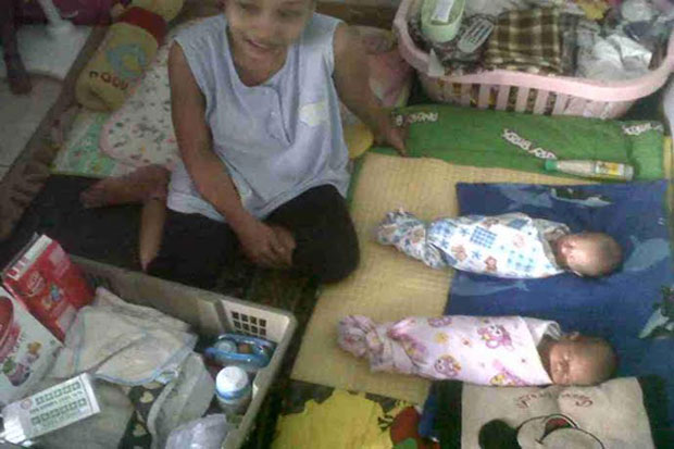 Ibu telantarkan anak kembarnya di Tangerang