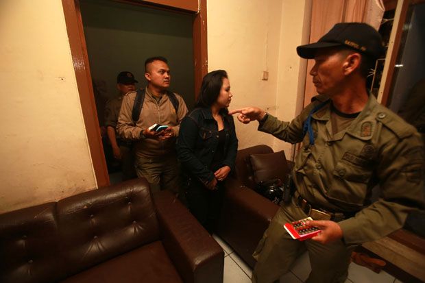 Delapan PSK Terjaring Razia di Bogor