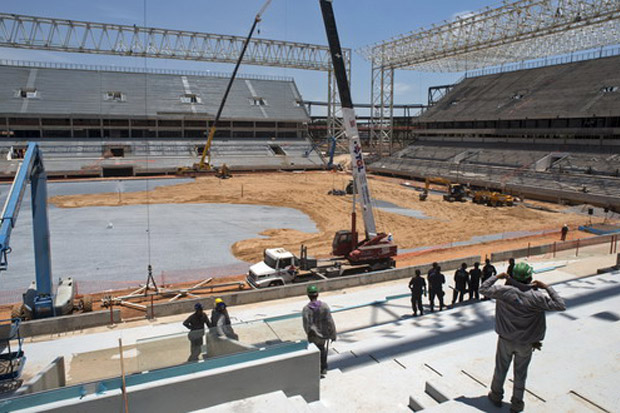 Pembangunan Stadion Taman BMW dikebut