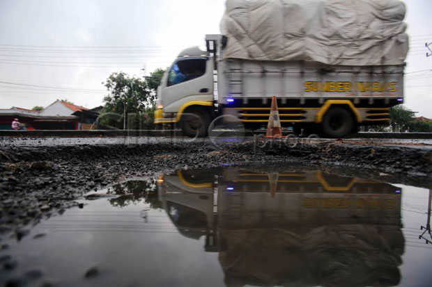 Warga Keluhkan Kerusakan Jalan Raya Kedunghalang-Pemda Bogor
