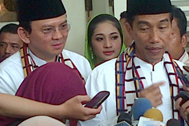 Jokowi Baru Tahu Fasad Nyaris Timpa Kantor Ahok
