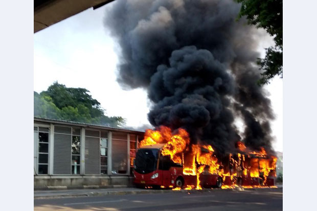 Bus Transjakarta Sering Terbakar, Polisi Incar Teknisi