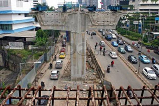 Imbas Pengerjaan MRT, Jalan Sudirman-Thamrin Kian Semrawut