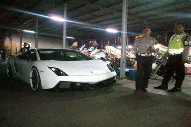 Lamborghini yang Ditangkap Polisi Milik Warga Jatinegara