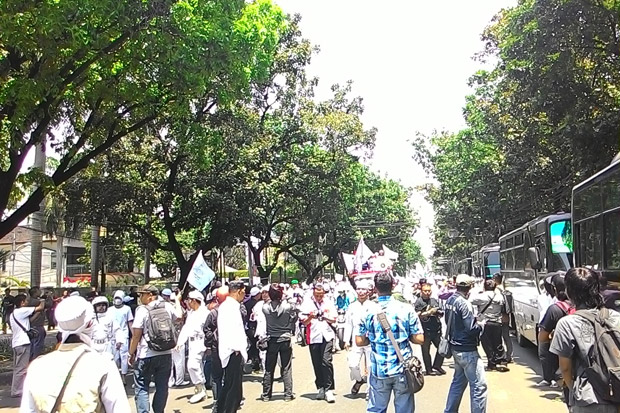 FPI Demo, Polisi Terapkan Pengamanan Berlapis