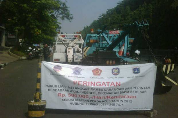 Ini Kendala Penertiban Parkir Liar di Jakarta