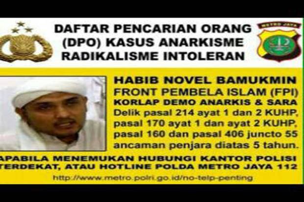 Habib Novel Ngumpet di Jakarta