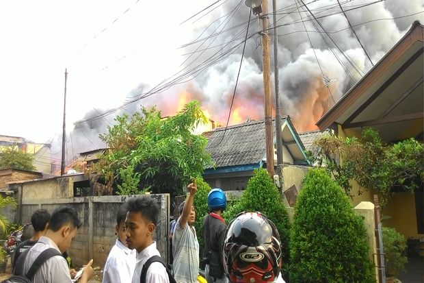 Kerugian Kebakaran di Jakarta Timur Rp64 Miliar