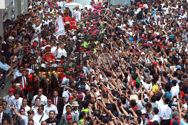 Pesta Rakyat di Monas Jadi Rekor Muri