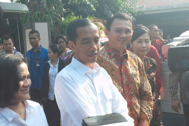 Kejadian Unik Saat Jokowi dan Ahok Keliling Istana