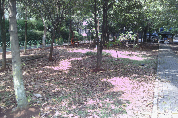 Dituding Nyampah di Taman Sanjaya, Warga Sewot