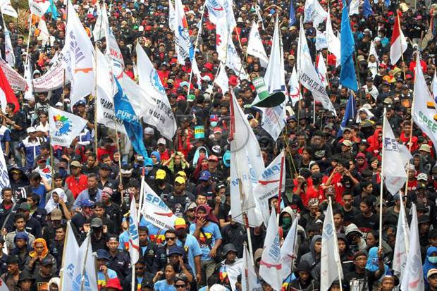 KPSI: Upah Buruh di Jakarta Paling Rendah